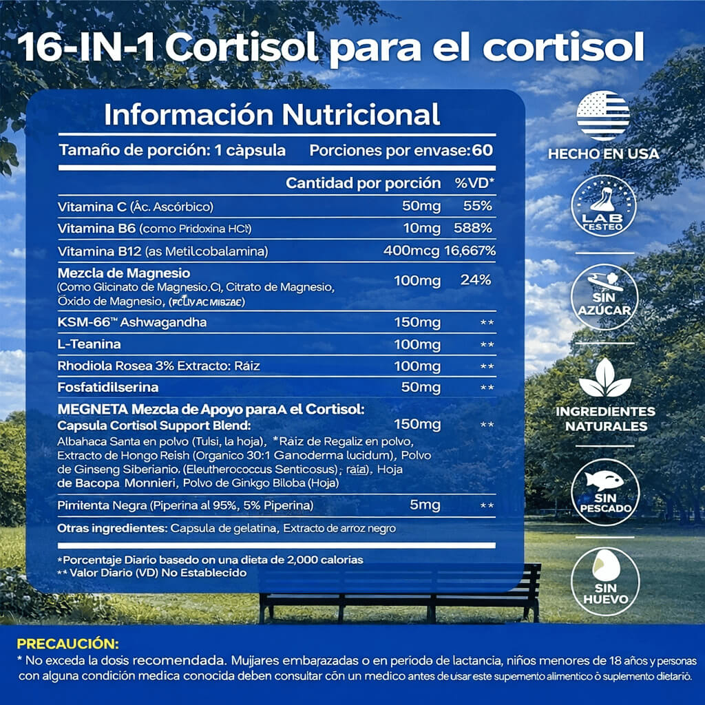 Armonía hormonal - CORTISOL CALM