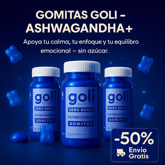 Combo Goli™ Ashwagandha Zero Sugar  ¡Y aun así deliciosas!