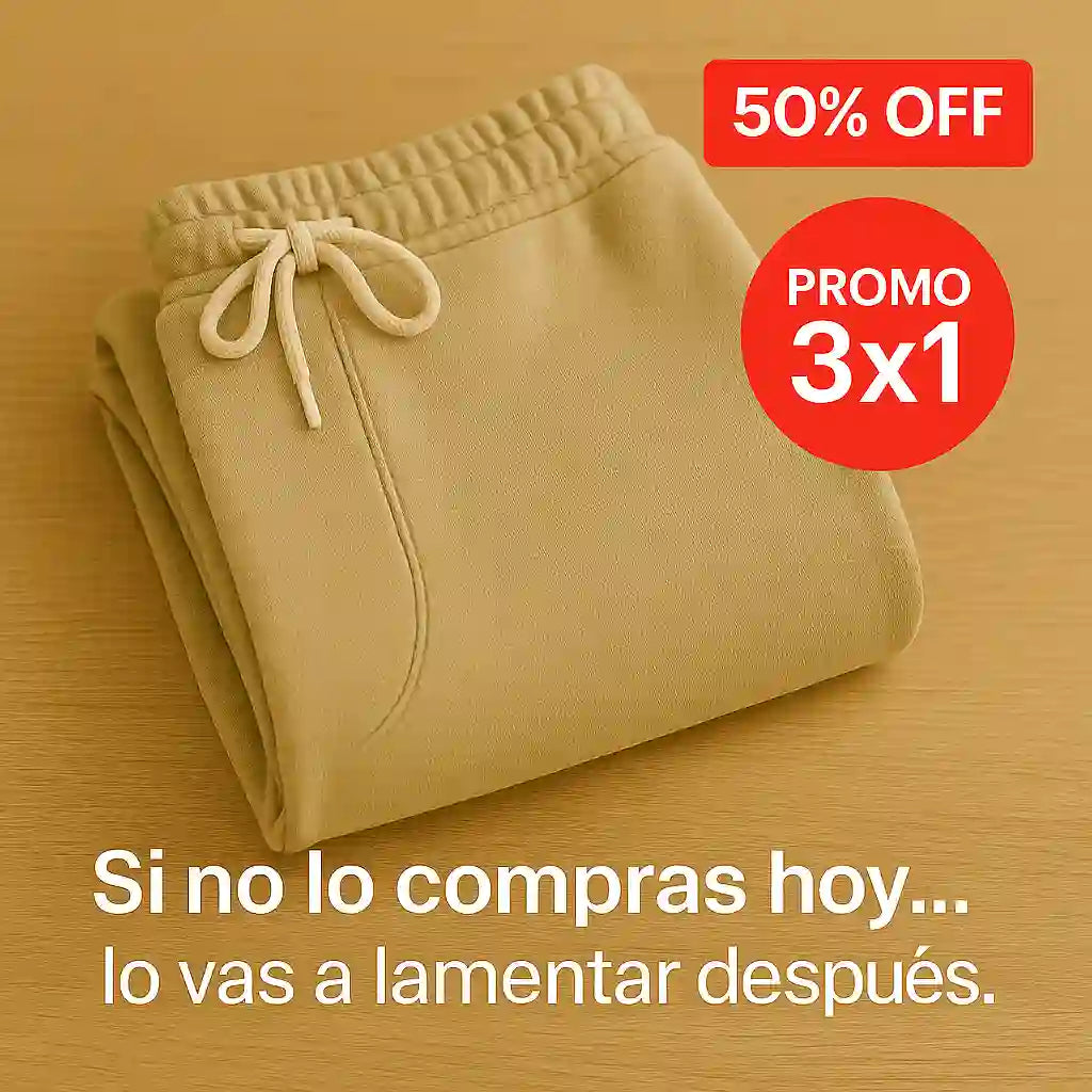 ⭐ Combo 3 Joggers Premium para Dama — OFERTA LIMITADA
