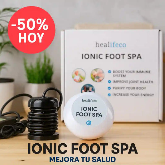 Ionic Foot Spa™ – Eliminá toxinas, y recuperá energía desde casa