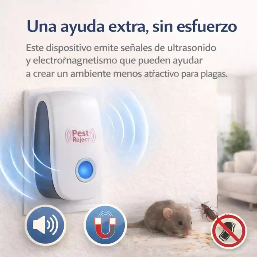 REPELENTE DE PLAGAS RATONES E INSECTOS