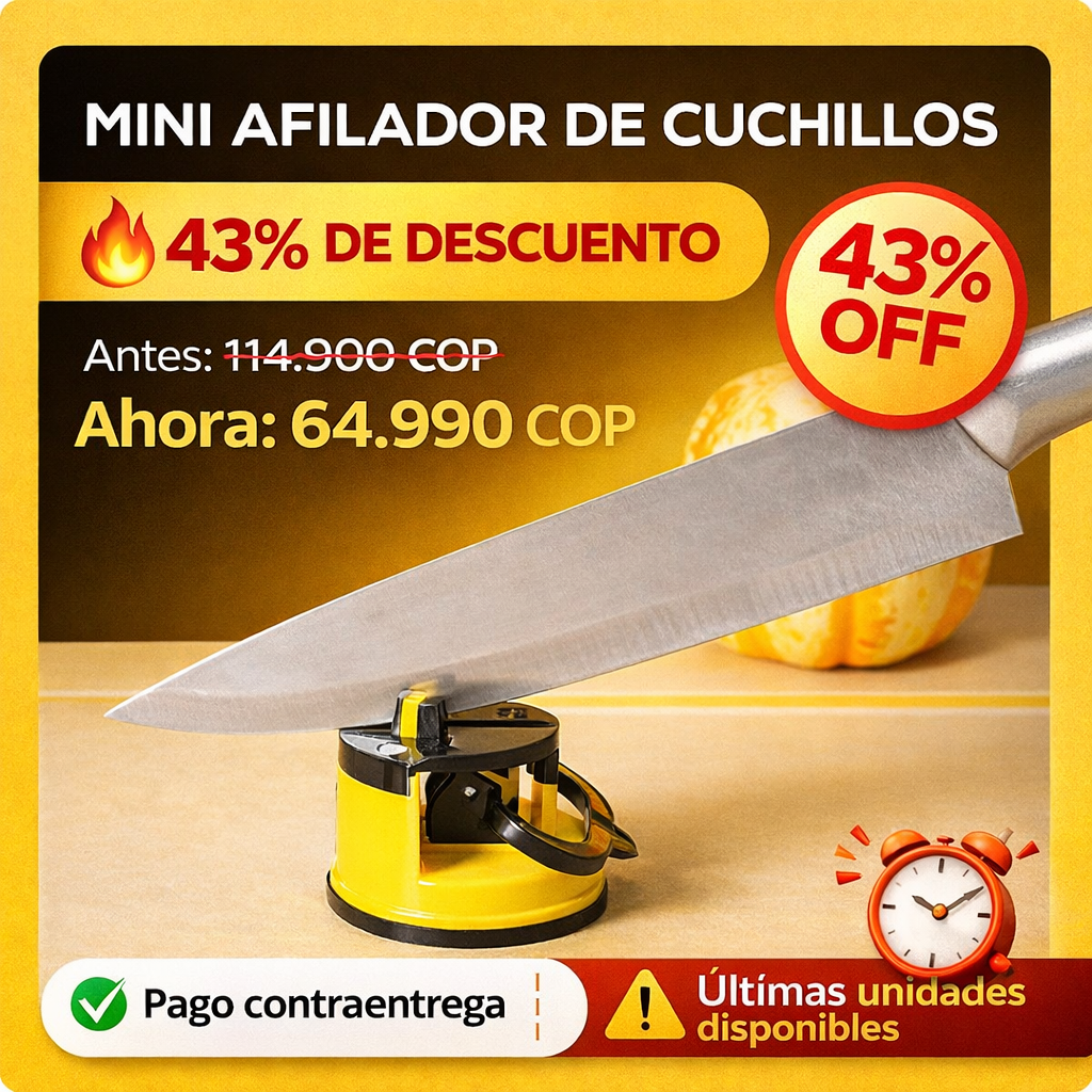 Mini Afilador de cuchillo