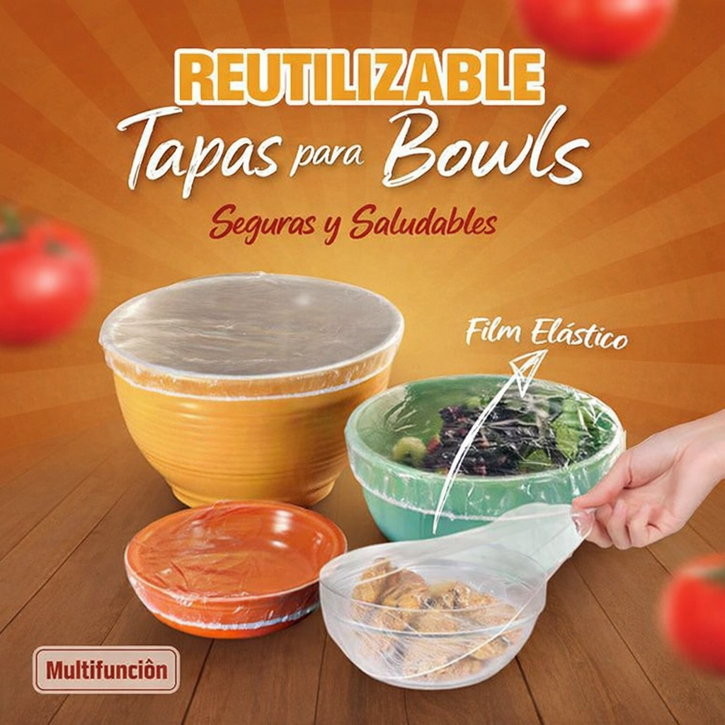 Bolsas para alimentos (100 bolsas)