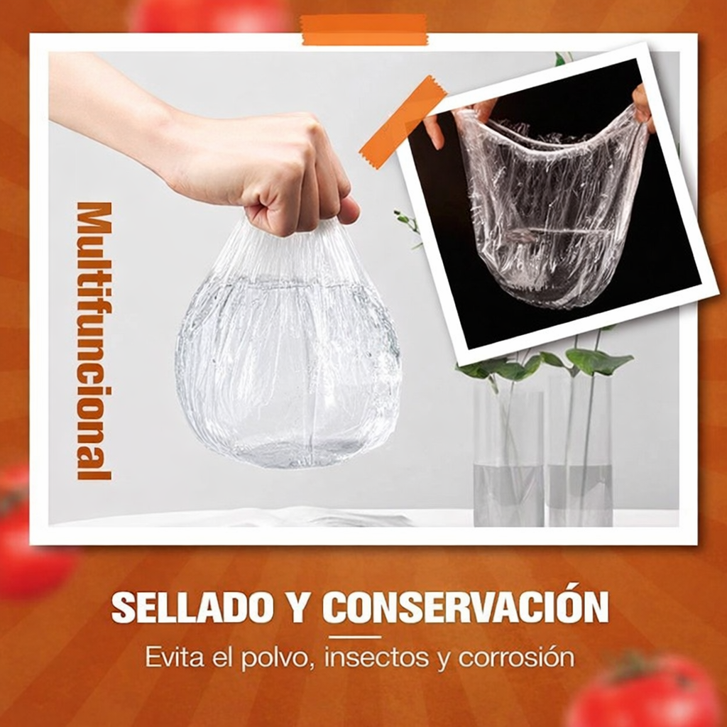 Bolsas para alimentos (100 bolsas)