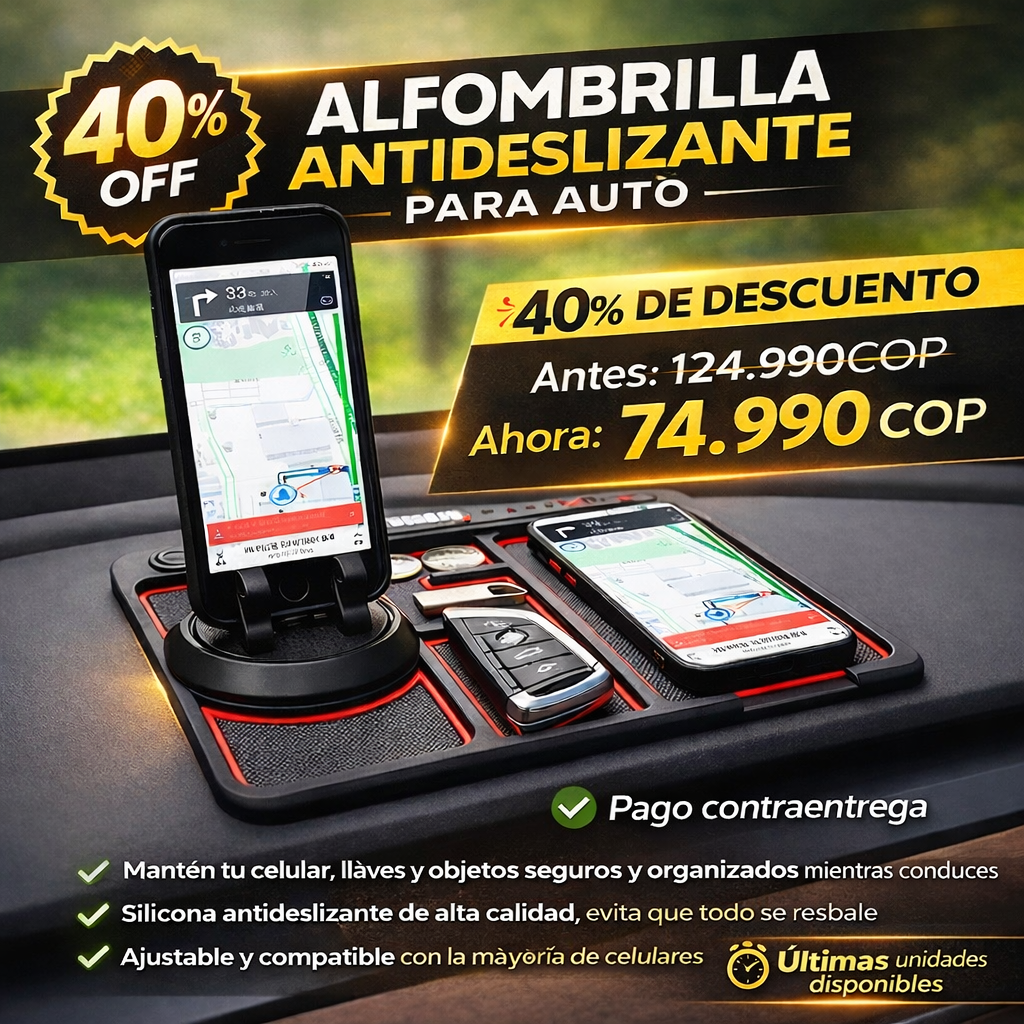 HOLDER ANTIDESLIZANTE 4 EN 1