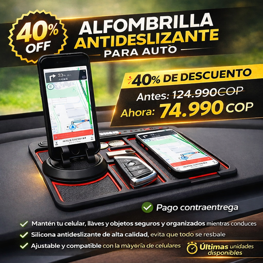 HOLDER ANTIDESLIZANTE 4 EN 1