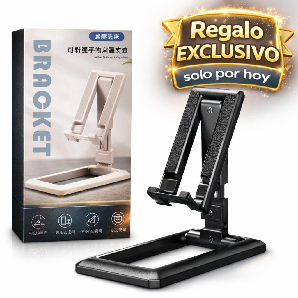 Soporte de teléfono para carro + ¡Soporte de teléfono para escritorio GRATIS!