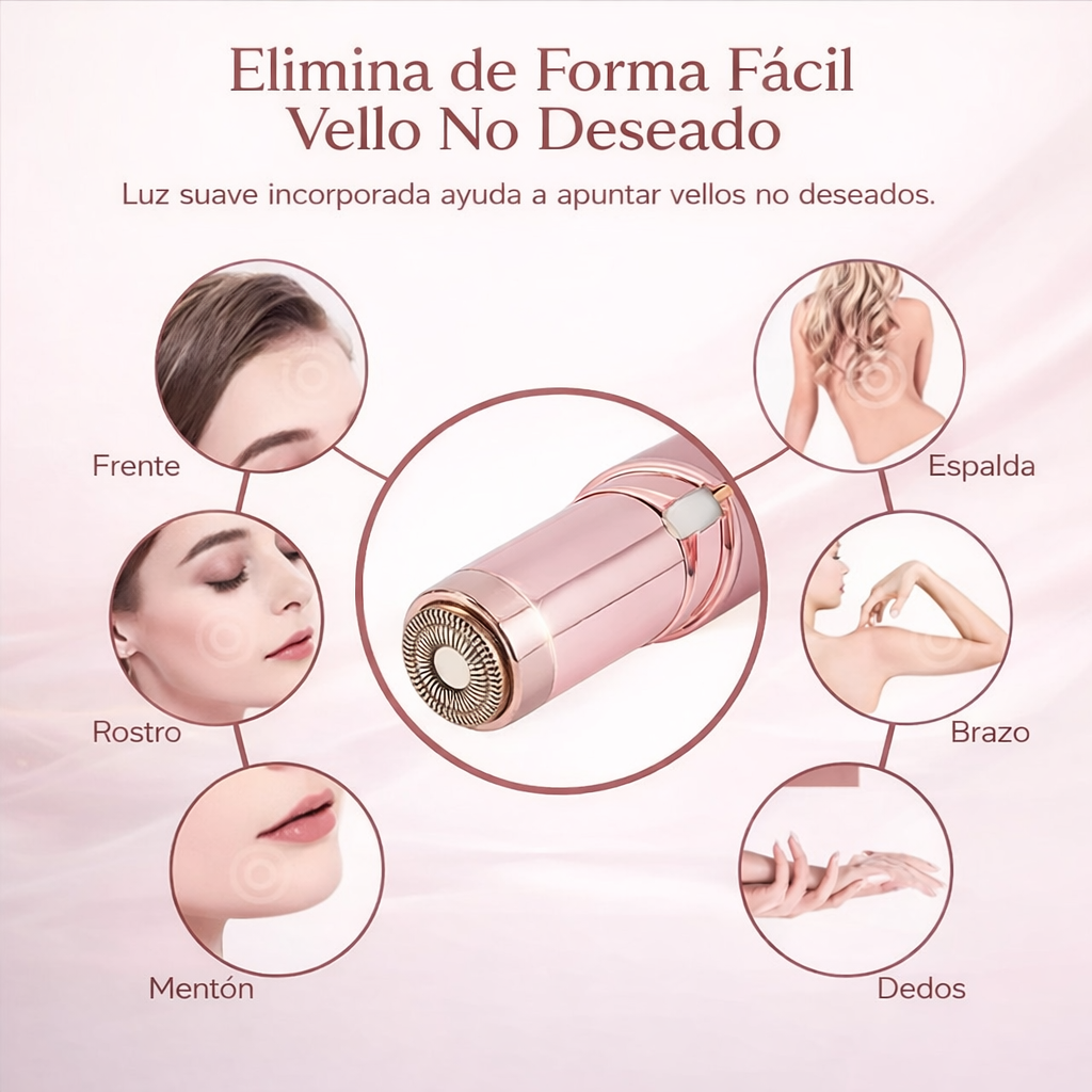 Depilador Facial Mini - Recargable