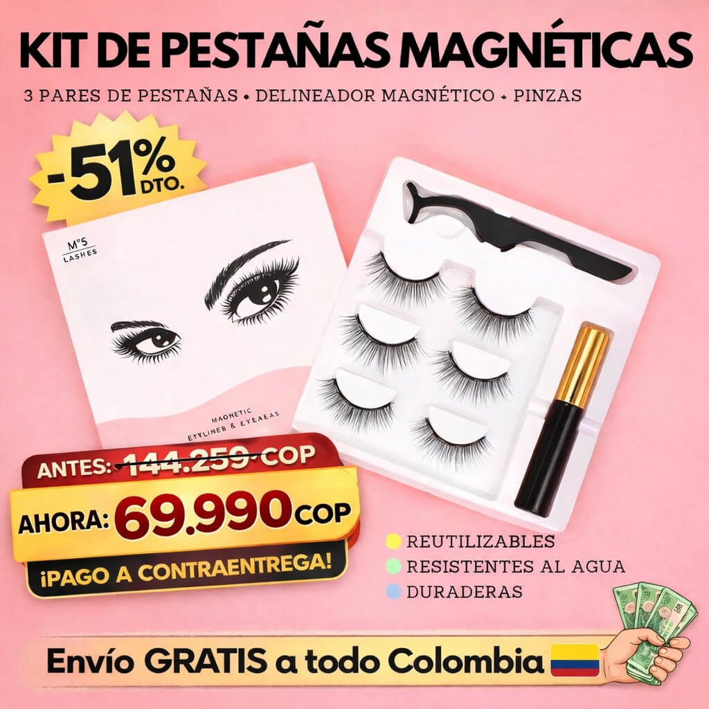 Pestañas Magneticas