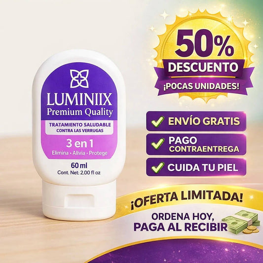 Luminiix - Elimina verrugas rápido y sin dolor
