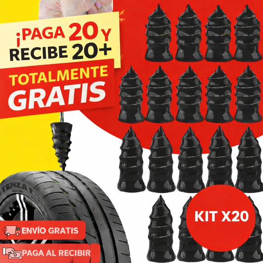 Tornillos despincha llantas Compra 20 y lleva +20 Gratis
