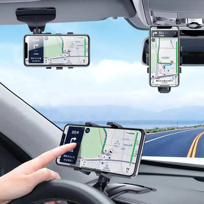Soporte de teléfono para carro + ¡Soporte de teléfono para escritorio GRATIS!