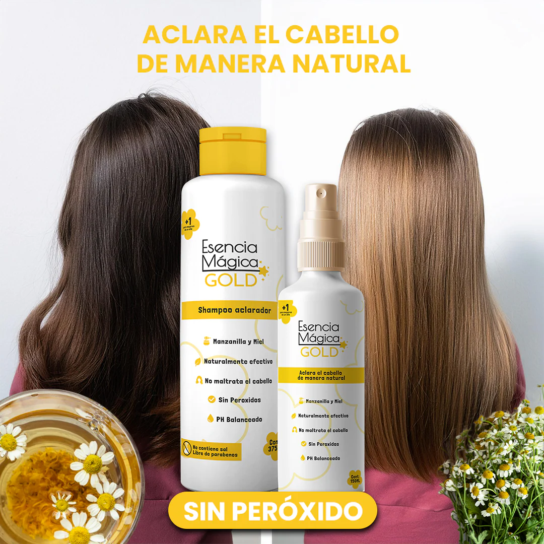 🎁 1 Kit- Brillo Natural Kids + Spray Iluminador GRATIS